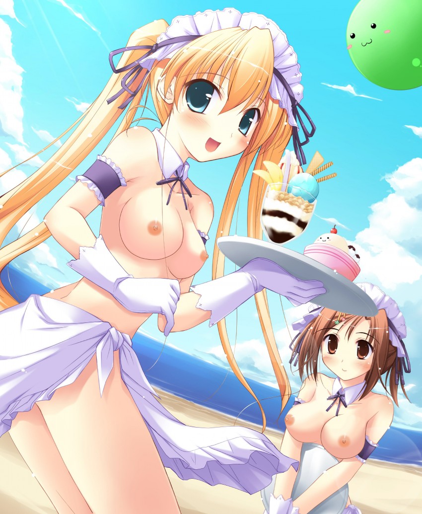 kamisaka haruhi and hiiragi anri (happiness!) drawn by ko~cha