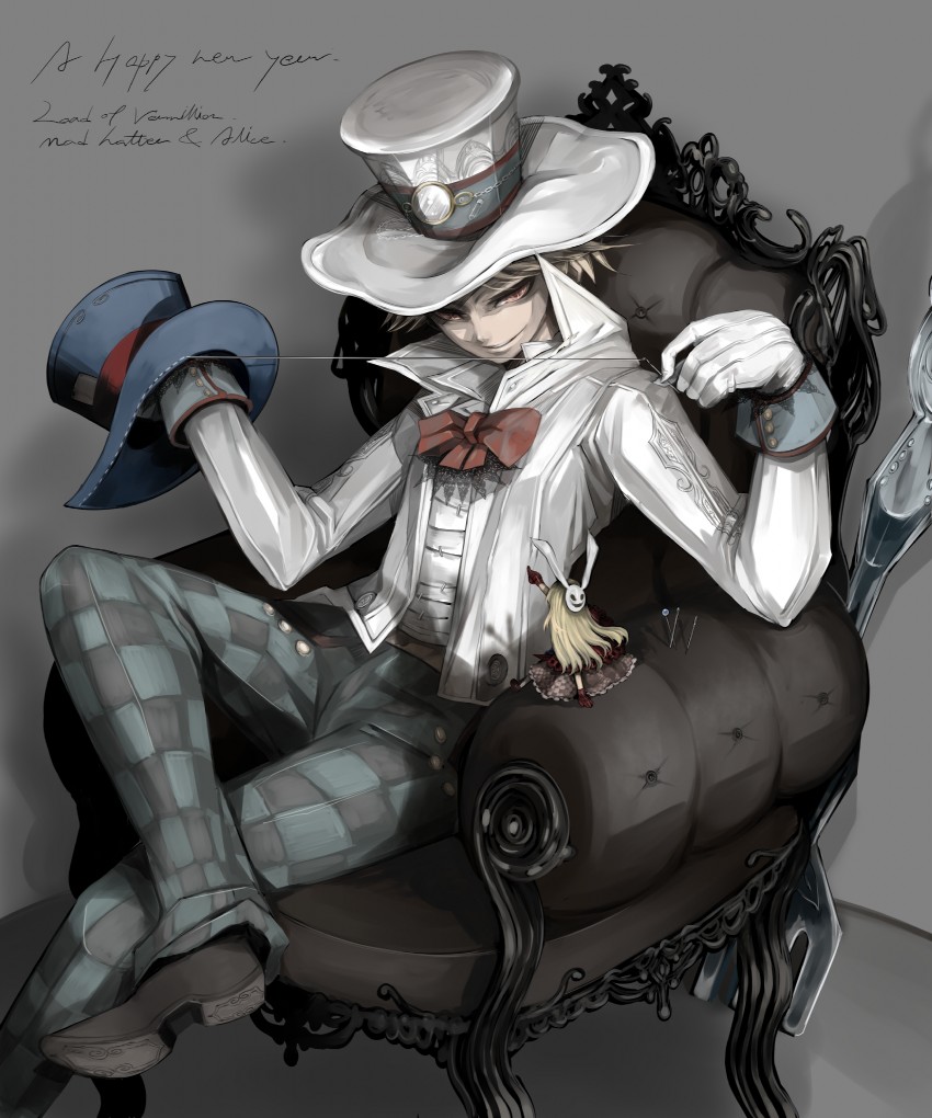alice and mad hatter (lord of vermilion) drawn by mega5155214x