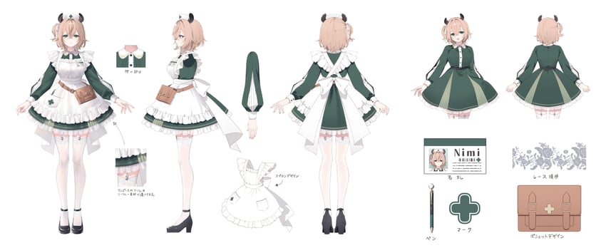 nimi nightmare and naplings (indie virtual youtuber) drawn by toosaka_asagi