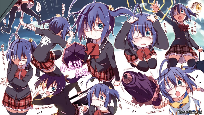 takanashi rikka (chuunibyou demo koi ga shitai!) drawn by kitahara_tomoe_(kitahara_koubou)