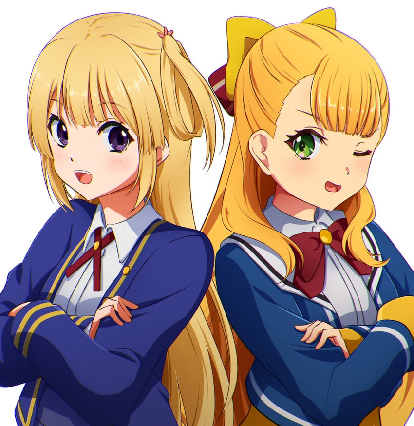 fujima sakura, kathrina griebel, and amaki sally (22/7 and 1 more) drawn by igashiko