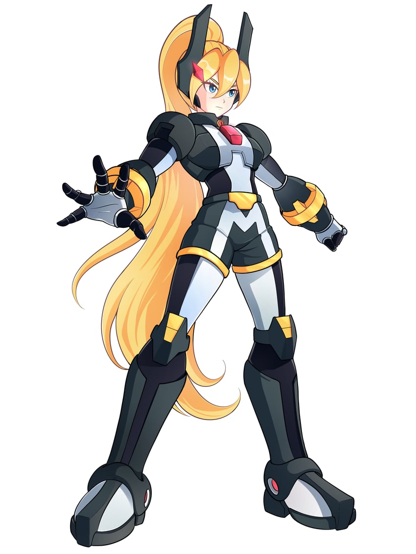 ciel and high max (mega man and 4 more) drawn by uta_guipiy