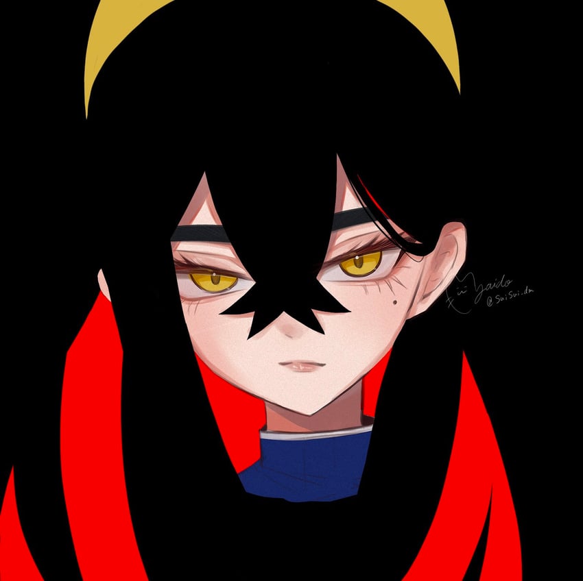 carmine (pokemon and 1 more) drawn by hasu_175