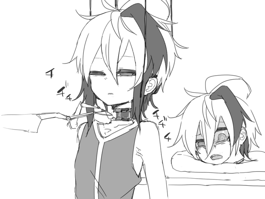 flower (vocaloid and 1 more) drawn by miri_(miri_1m)