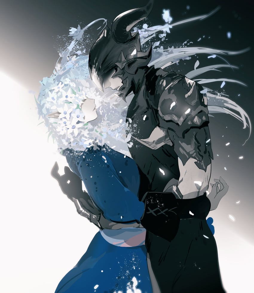 dragoon, estinien varlineau, and ysayle dangoulain (final fantasy and 1 more) drawn by pleasebemine00