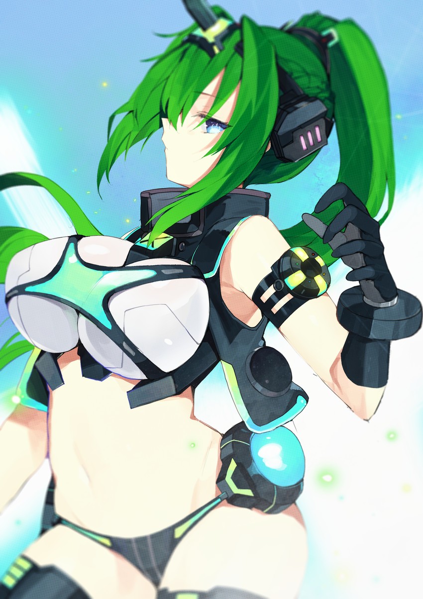 green heart and next green (neptune) drawn by buran_buta