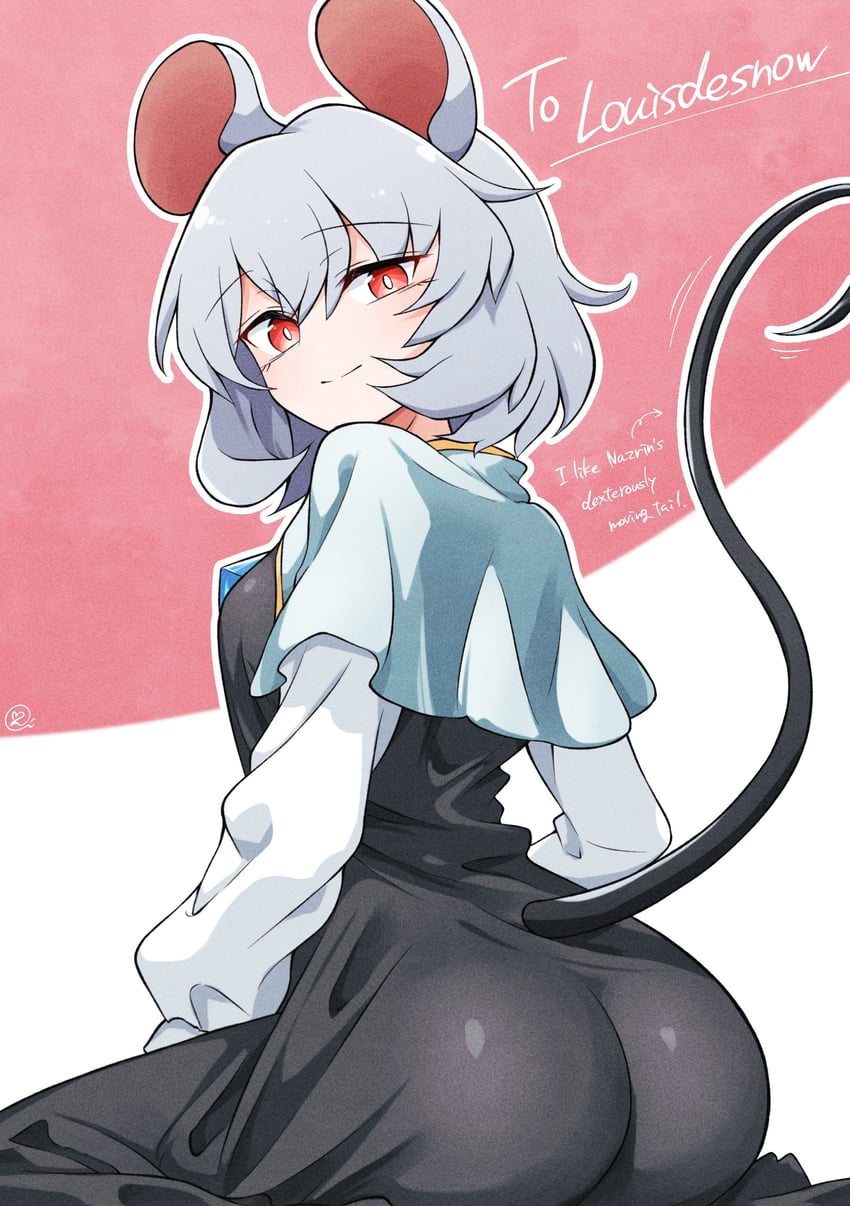 nazrin (touhou) drawn by scavia10