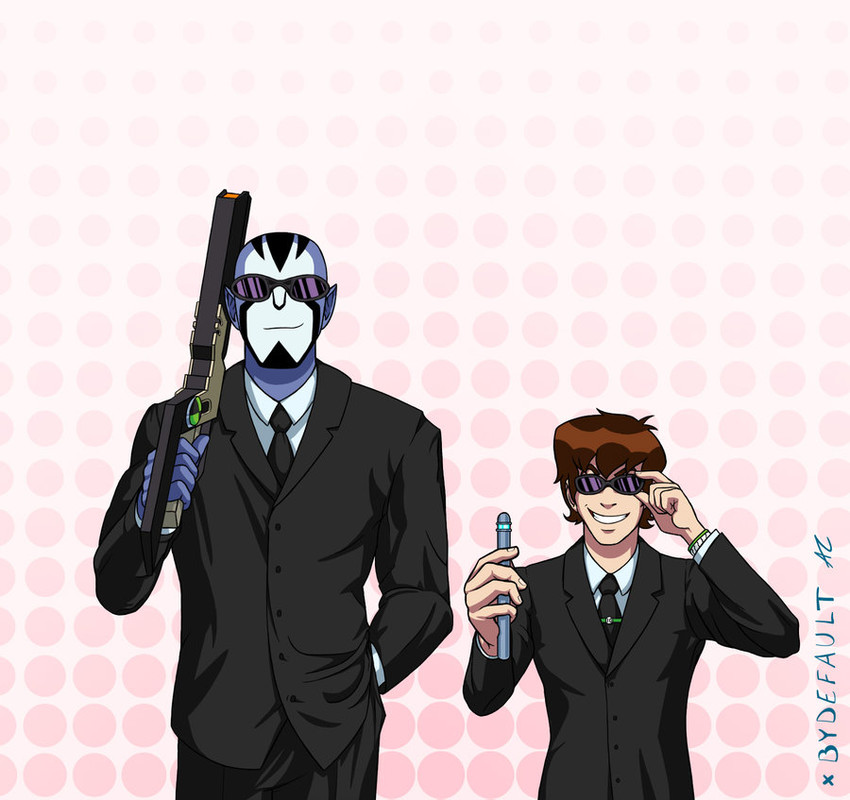 ben tennyson and rook blonko (ben 10 and 2 more) drawn by xbydefault