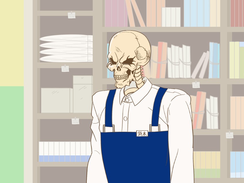 ainz ooal gown and honda-san (overlord and 1 more) drawn by imaani