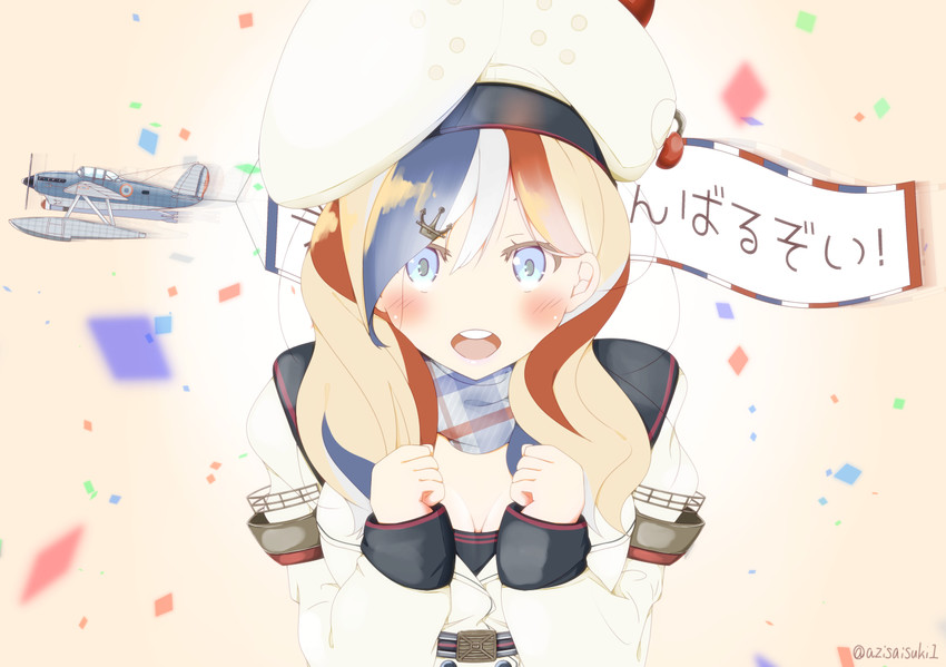 commandant teste (kantai collection and 1 more) drawn by shiratsuyu_natsume