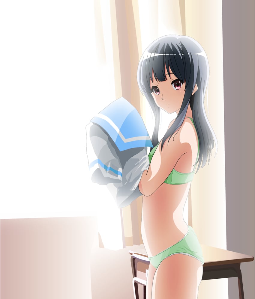 yoroizuka mizore (hibike! euphonium and 1 more) drawn by ran_buru_fisshu