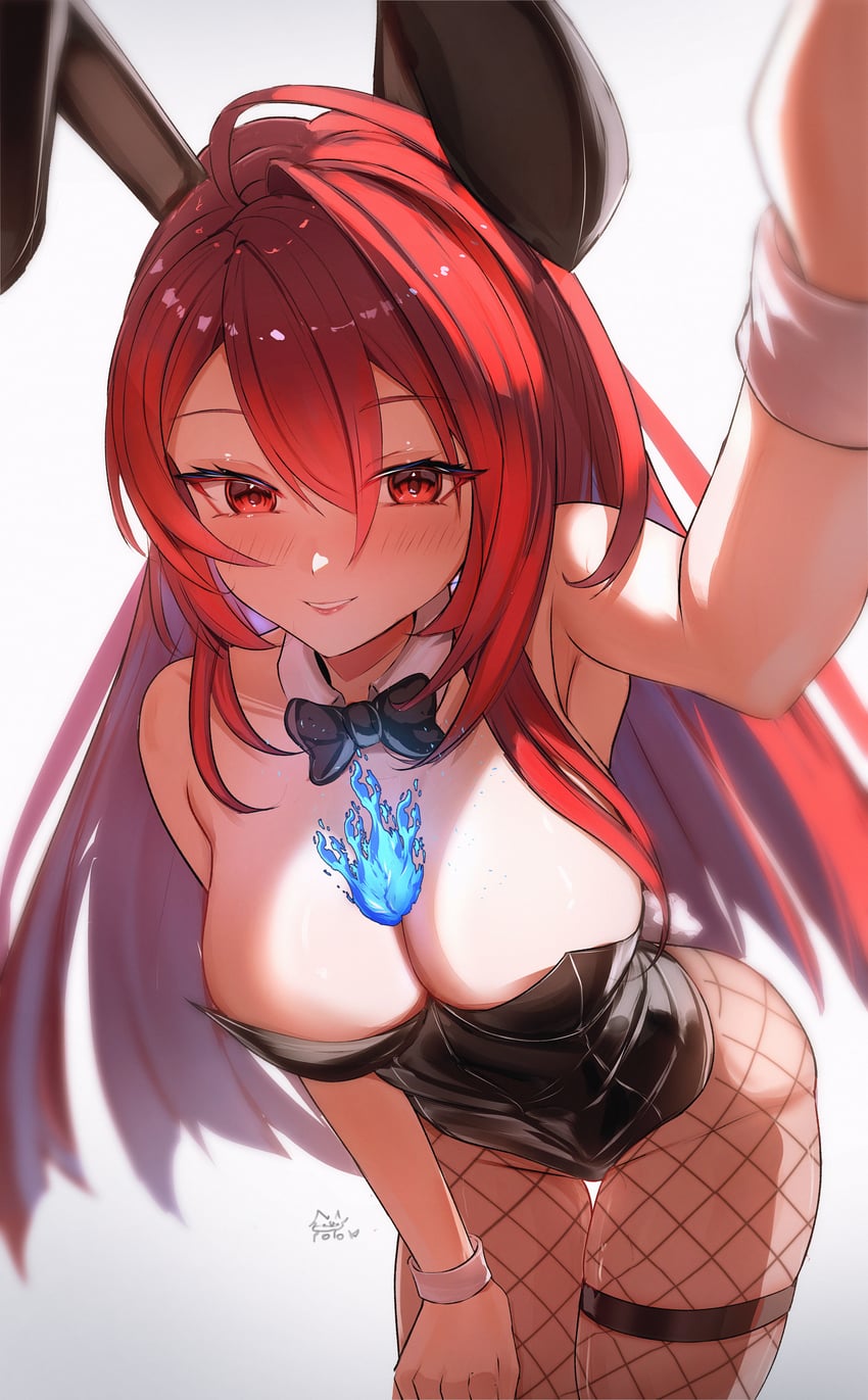 elizabeth rose bloodflame (hololive and 1 more) drawn by psypolo_d