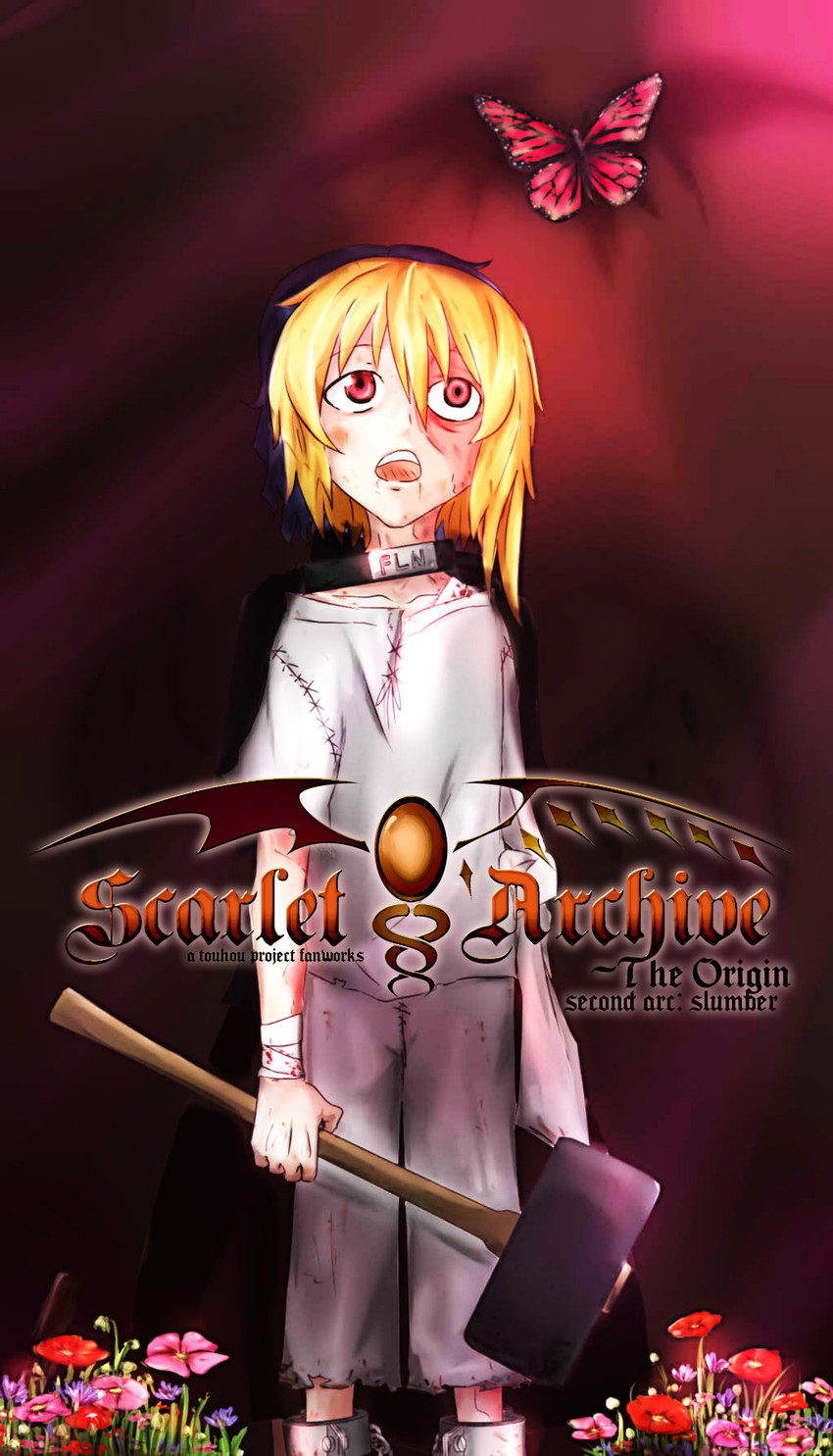 flandre scarlet (touhou) drawn by worthlessvalor