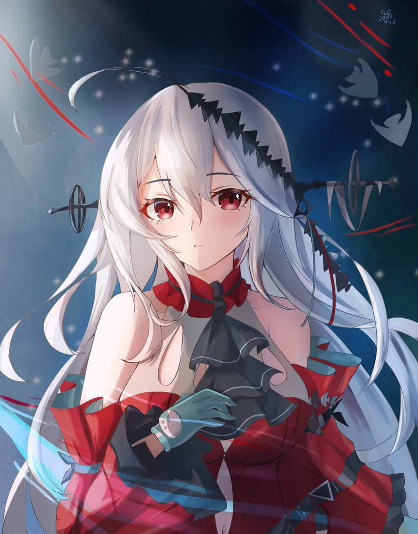 skadi and skadi the corrupting heart (arknights) drawn by zerosama_(sailuojiang)