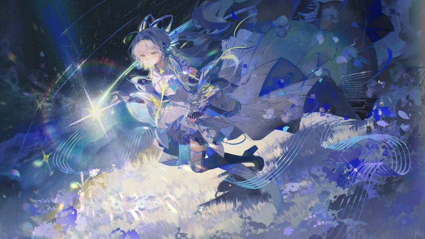 luo tianyi (vocaloid and 1 more) drawn by niukou_kouzi