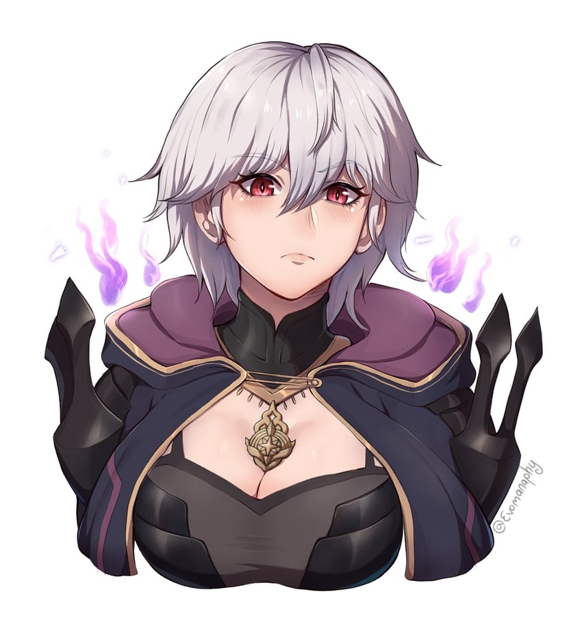 female byleth, female robin, and male robin (fire emblem and 2 more) drawn by evomanaphy