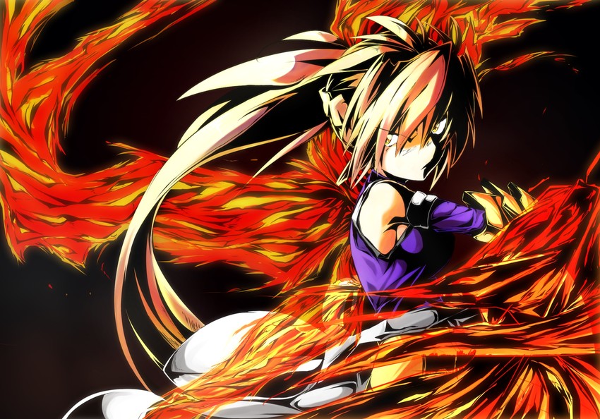signum (lyrical nanoha and 1 more) drawn by bygddd5