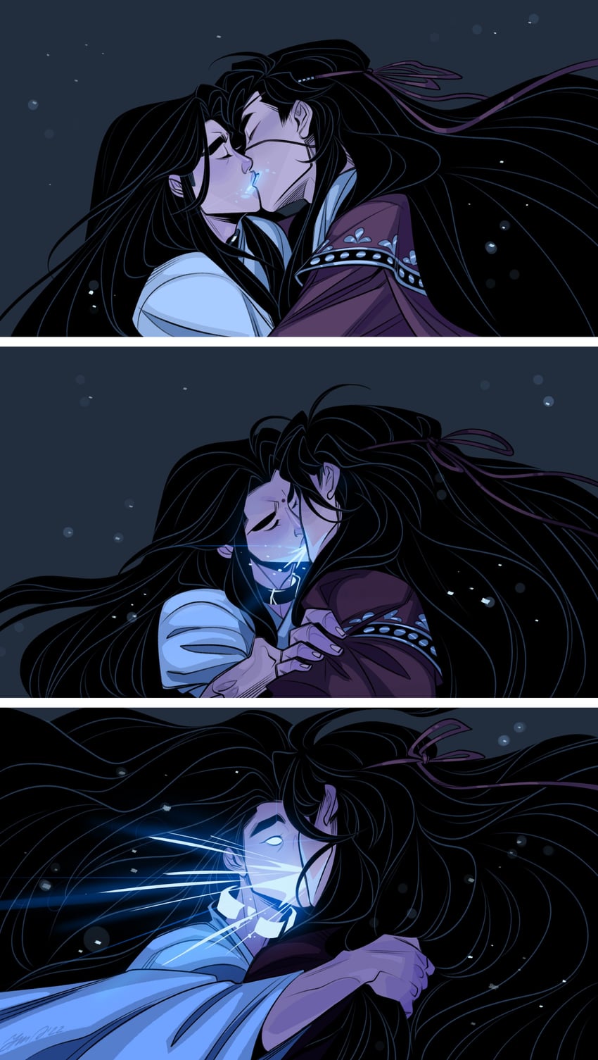 xie lian and hua cheng (tianguan cifu) drawn by fmd