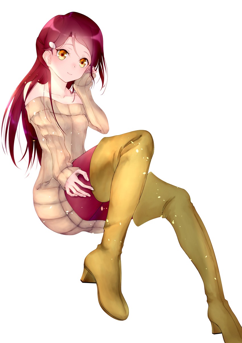 sakurauchi riko (love live! and 1 more) drawn by meen_(ouaughikepdvrsf)