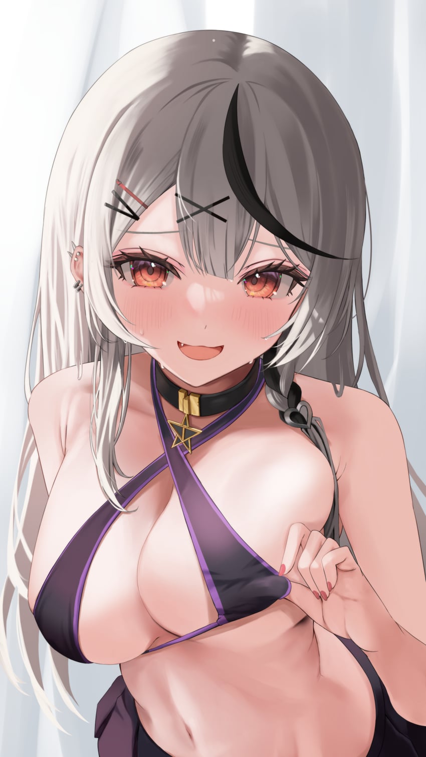 sakamata chloe and murasaki shion (hololive) drawn by arale_(ara1e)