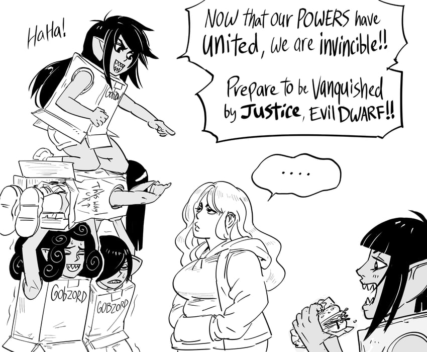 cardboard box gundam (original and 3 more) drawn by bb_(baalbuddy)