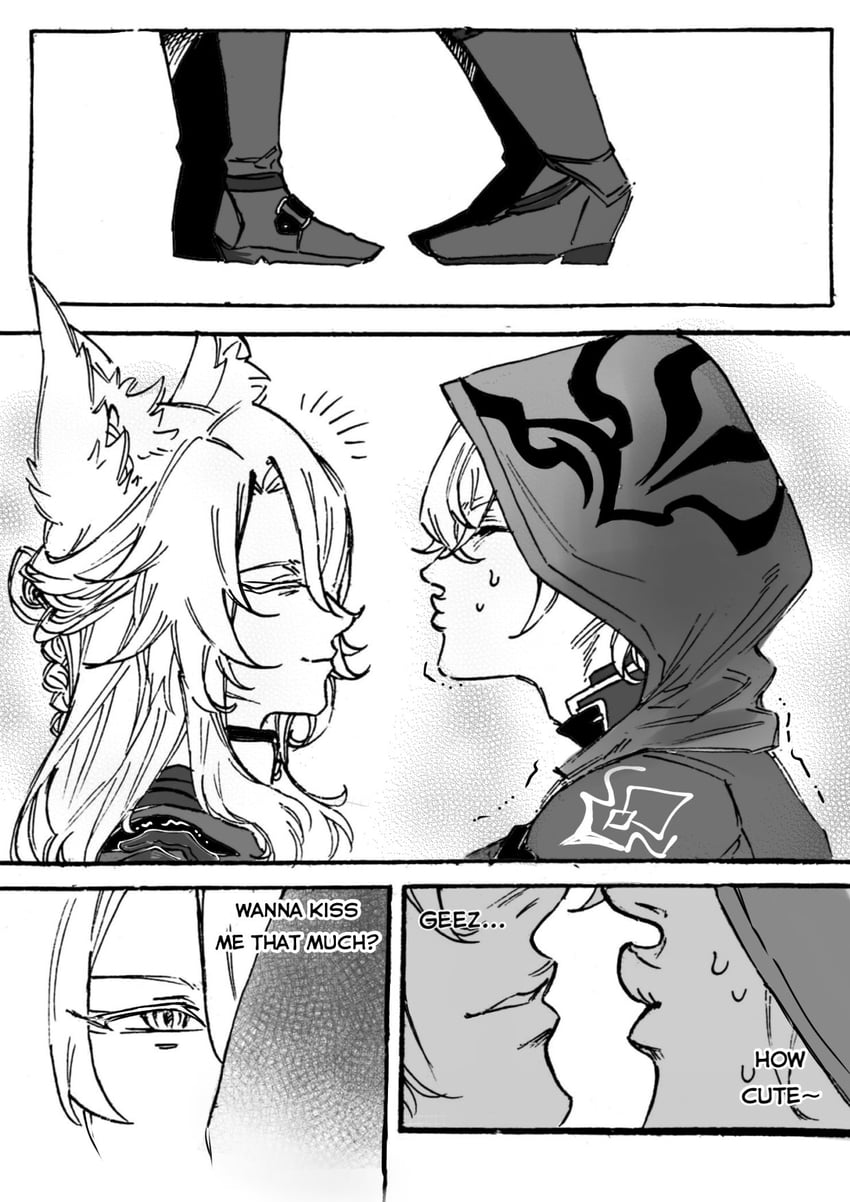 jiaoqiu and moze (honkai and 1 more) drawn by clouddhalu