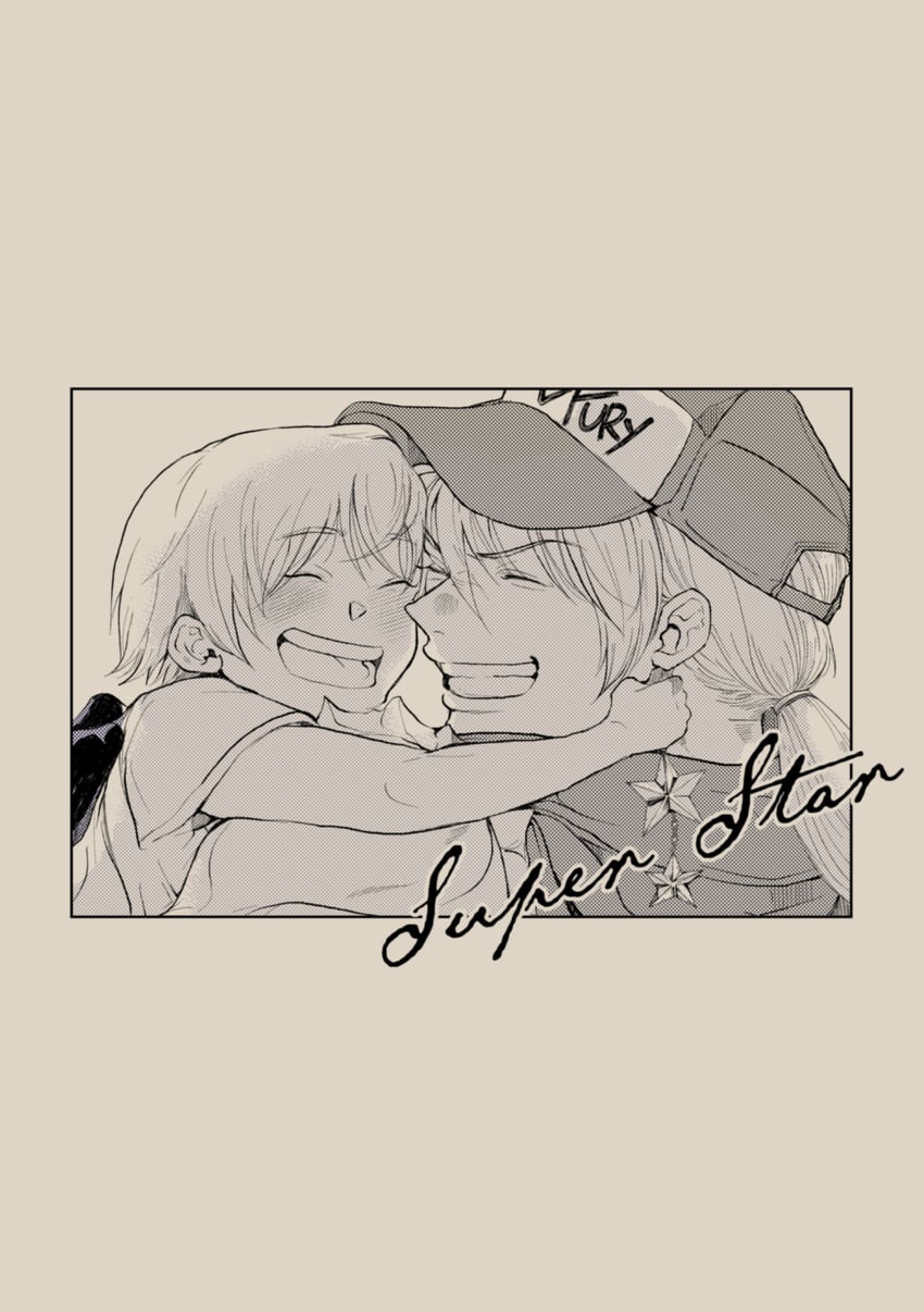 terry bogard and rock howard (fatal fury and 1 more) drawn by akaiebi