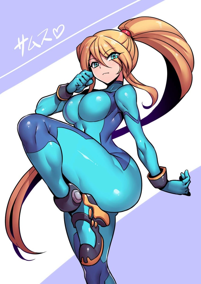 samus aran (super smash bros. and 1 more) drawn by tukiwani