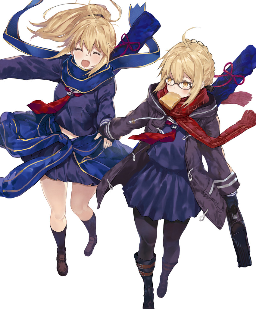 artoria pendragon, mysterious heroine x alter, mysterious heroine x, and master artoria (fate and 1 more) drawn by tokopi