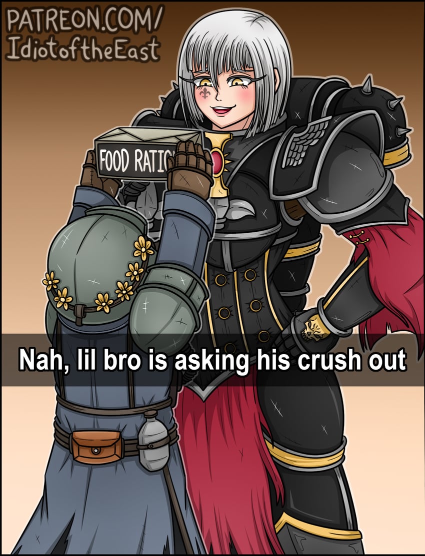 adepta sororitas and astra militarum (warhammer 40k) drawn by idiot_of_the_east