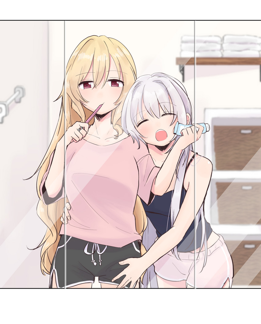 yakumo mitama and togame momoko (mahou shoujo madoka magica and 1 more) drawn by ultimate_magnum