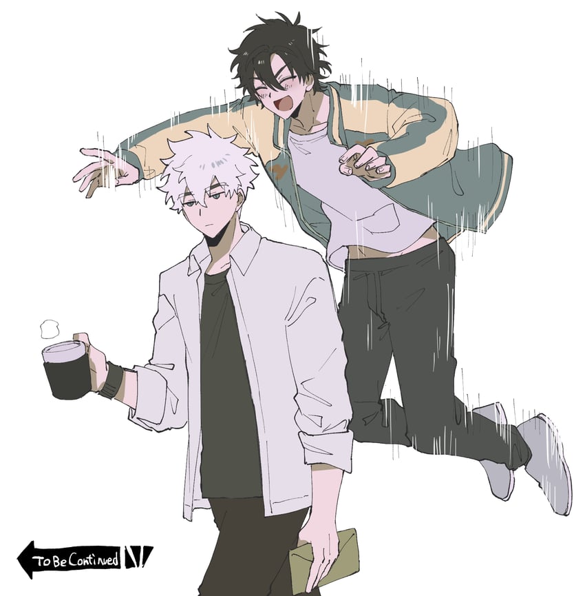 cheng xiaoshi and lu guang (shiguang dailiren) drawn by justjust_monika
