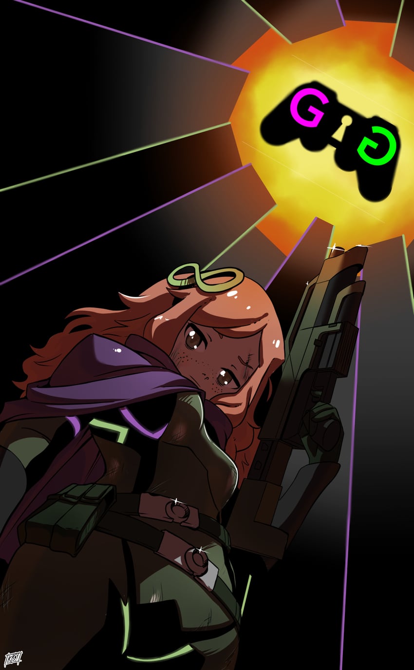 vivian james (4chan and 1 more) drawn by kukuruyo