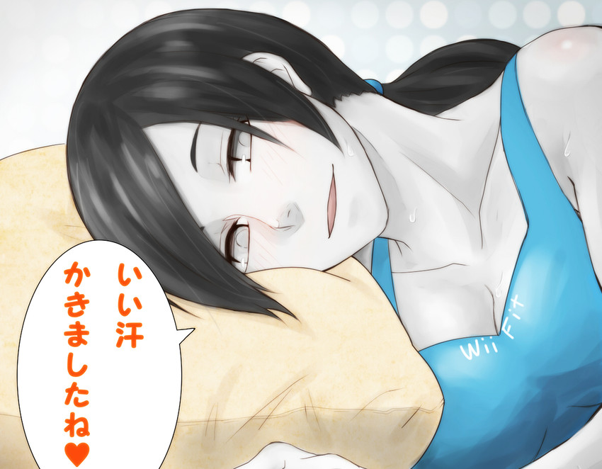 wii fit trainer (wii fit) drawn by sho-n-d and sitougara