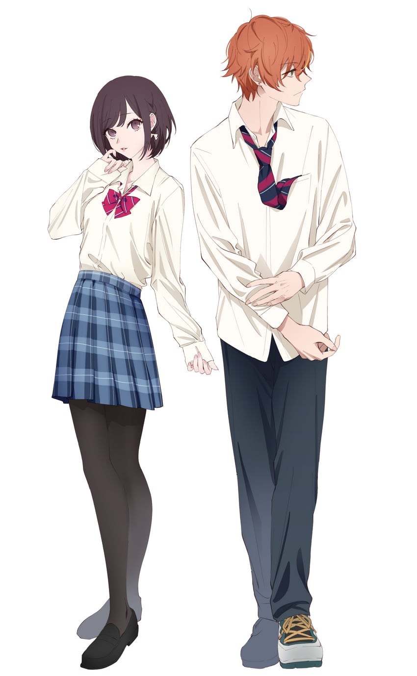 shinonome ena and shinonome akito (project sekai) drawn by sa_tsuko