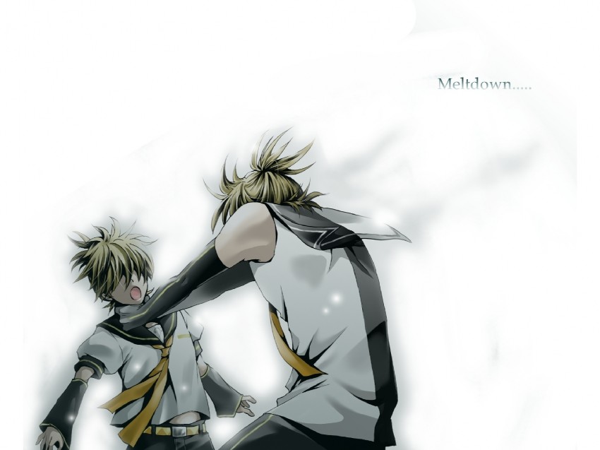 kagamine len (vocaloid and 1 more) drawn by hakuseki