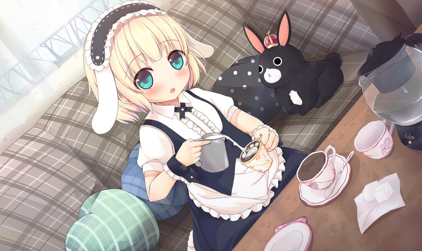 kirima syaro and anko (gochuumon wa usagi desu ka?) drawn by sakuraba_hikaru_(loveindog)