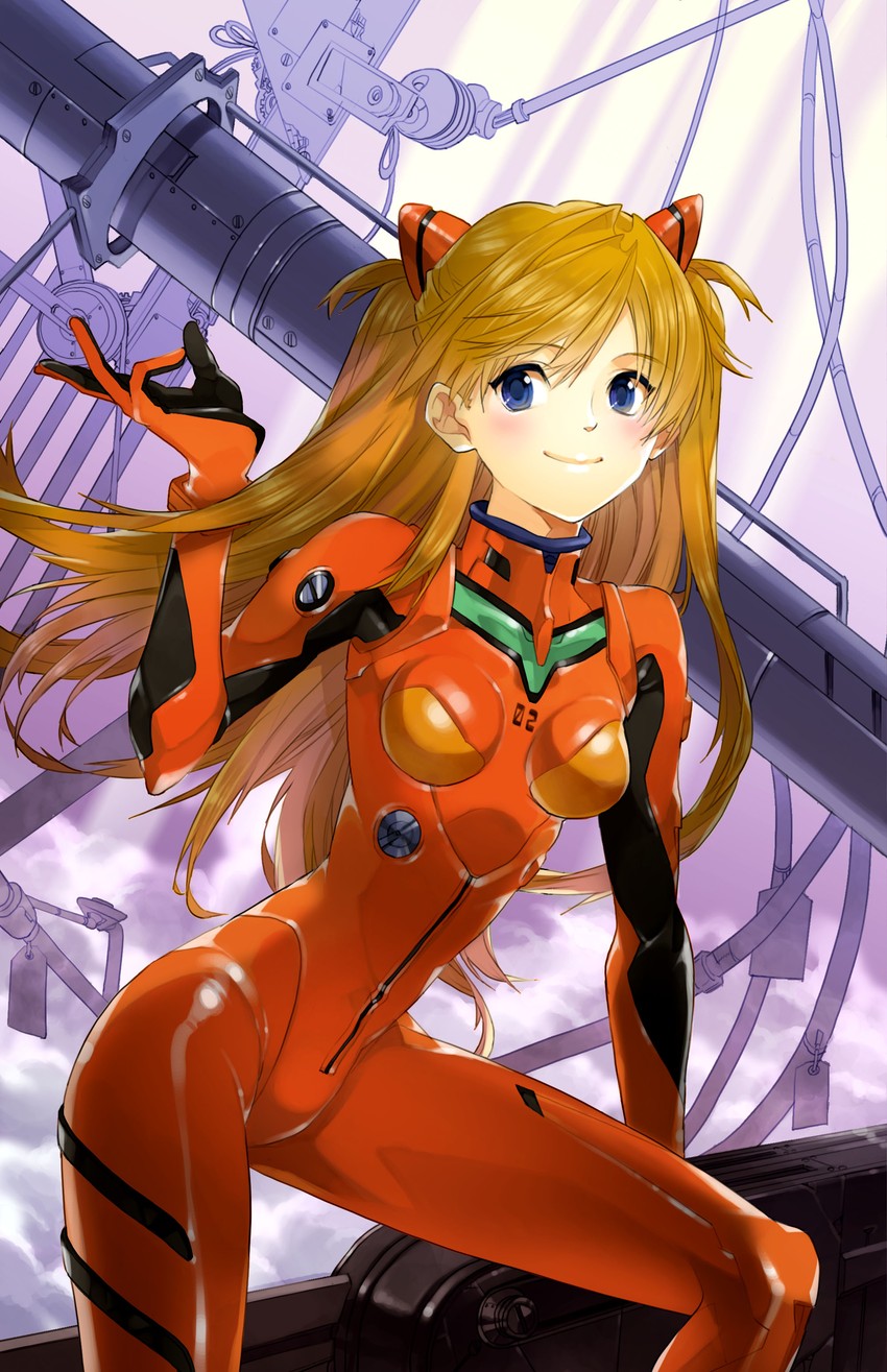 souryuu asuka langley (neon genesis evangelion) drawn by kimijima_(kimijima0301)
