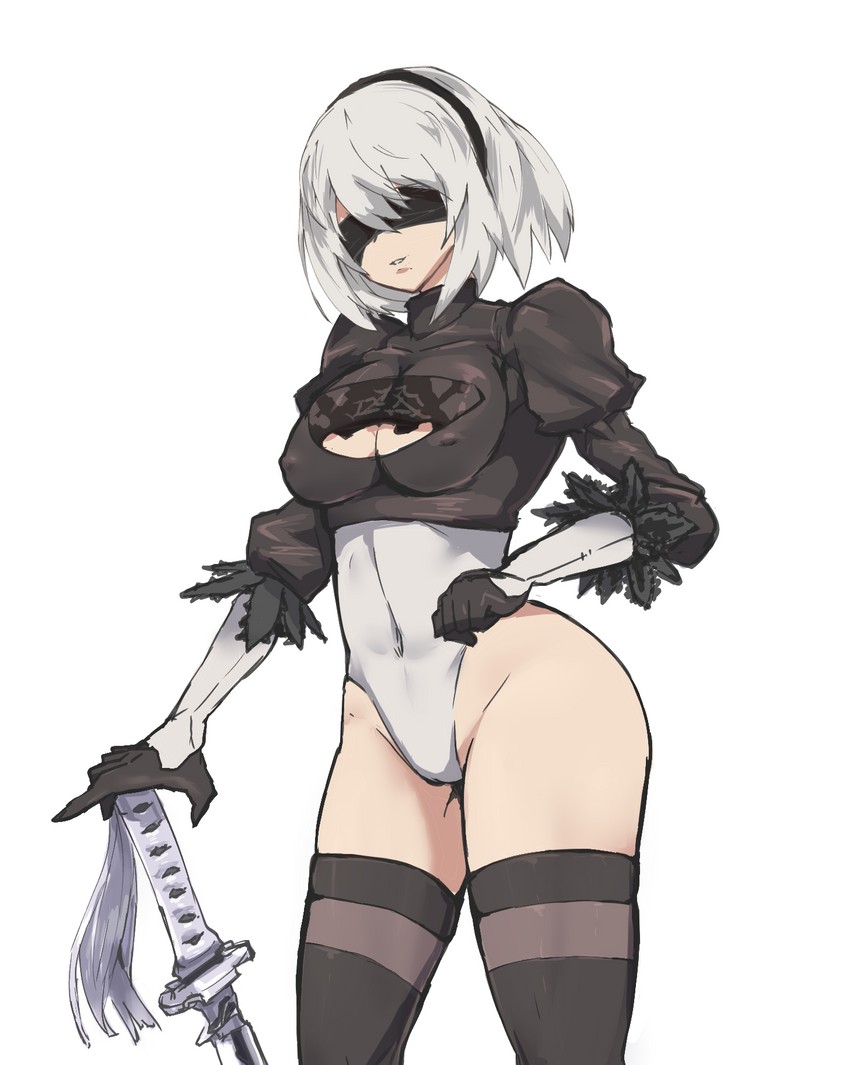 2b (nier and 1 more) drawn by depo_(typebaby505)