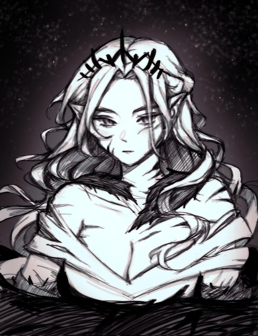 princess and the thorn (slay the princess) drawn by starimation