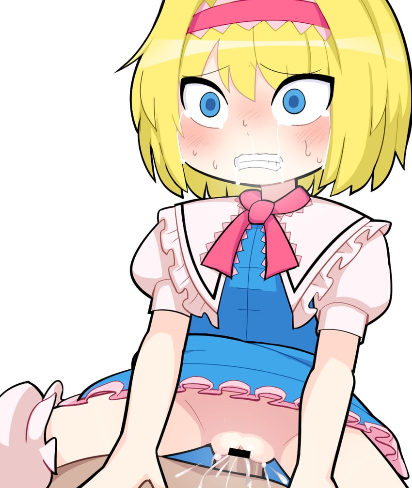 alice margatroid and ichigo (touhou and 1 more) drawn by hospital_king