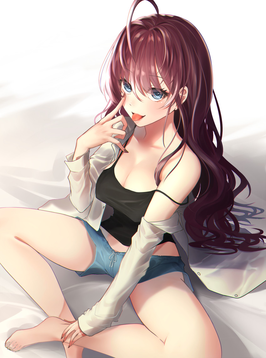 ichinose shiki (idolmaster and 1 more) drawn by koruta_(nekoimo)