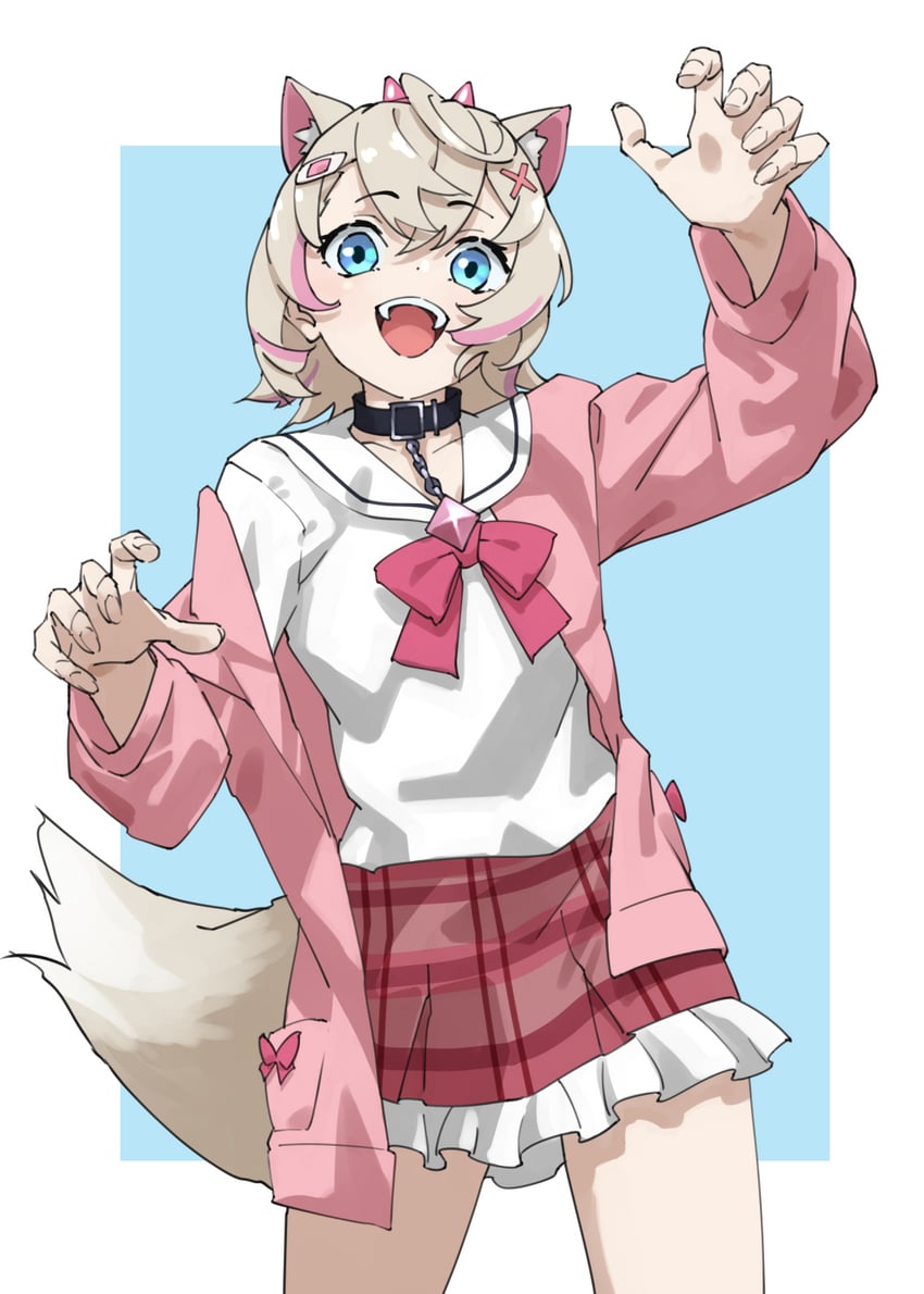 mococo abyssgard (hololive and 1 more) drawn by tanabe_(fueisei)