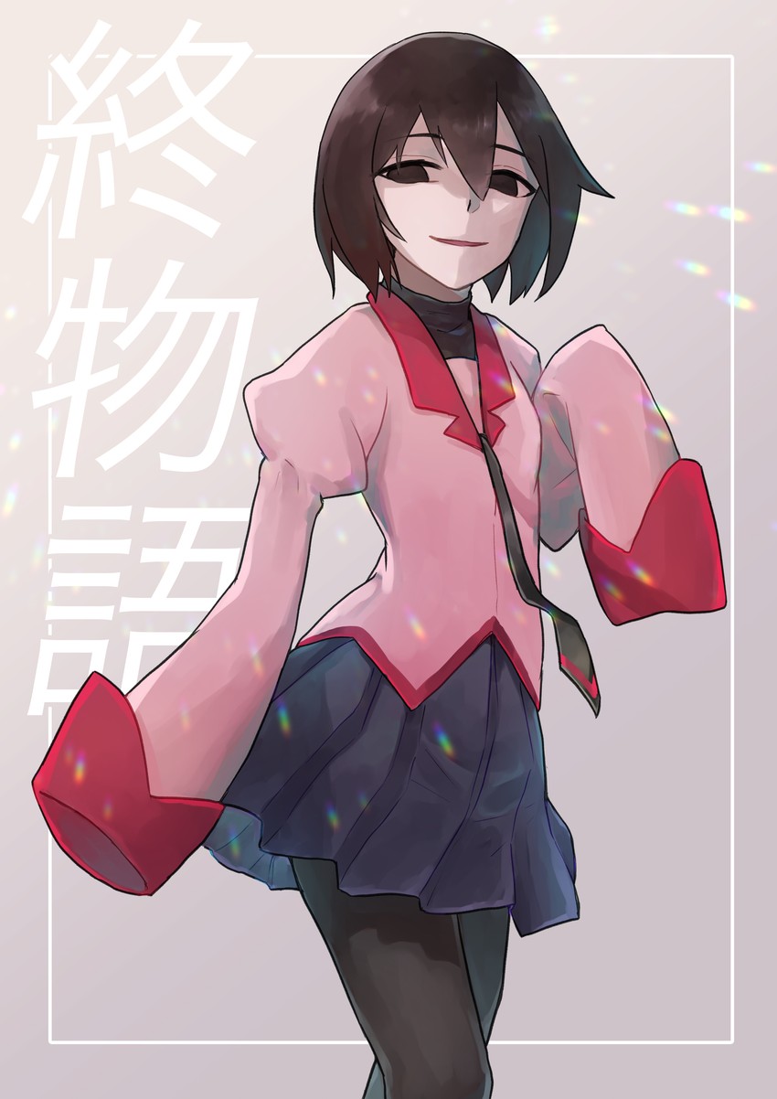 oshino ougi (monogatari and 1 more) drawn by amagitune