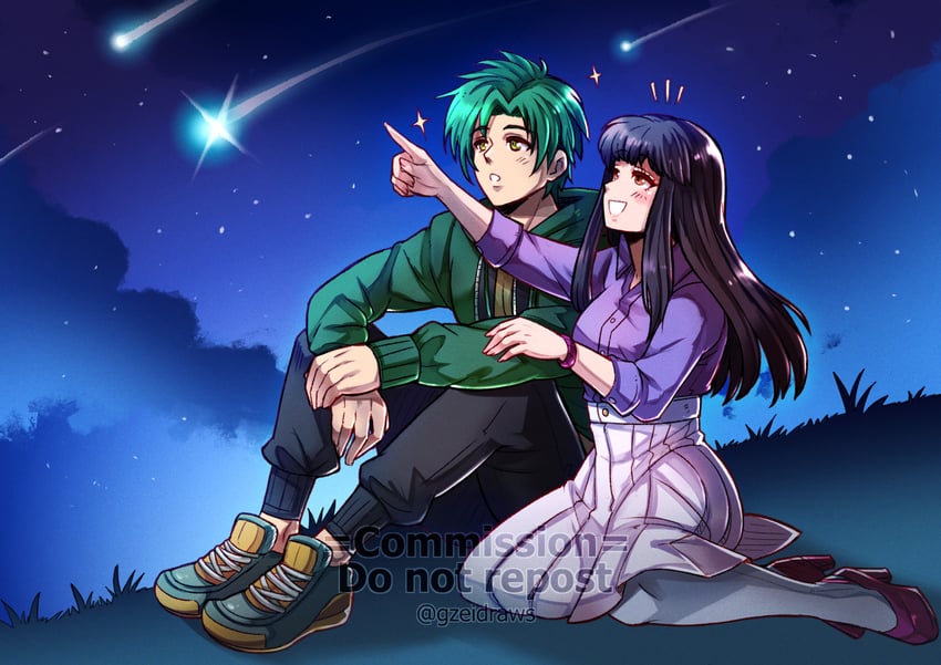 sothe and astrid (fire emblem and 1 more) drawn by gzei