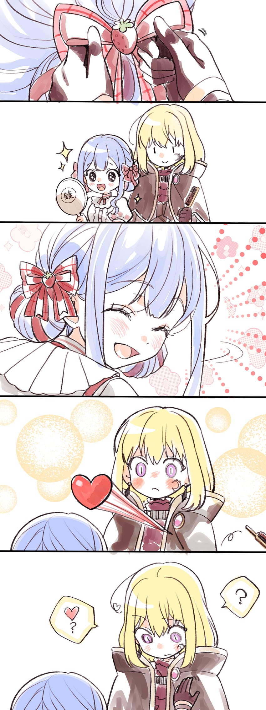 togawa sakiko, misumi uika, doloris, and aver (bang dream! and 3 more) drawn by ccc_cloudy