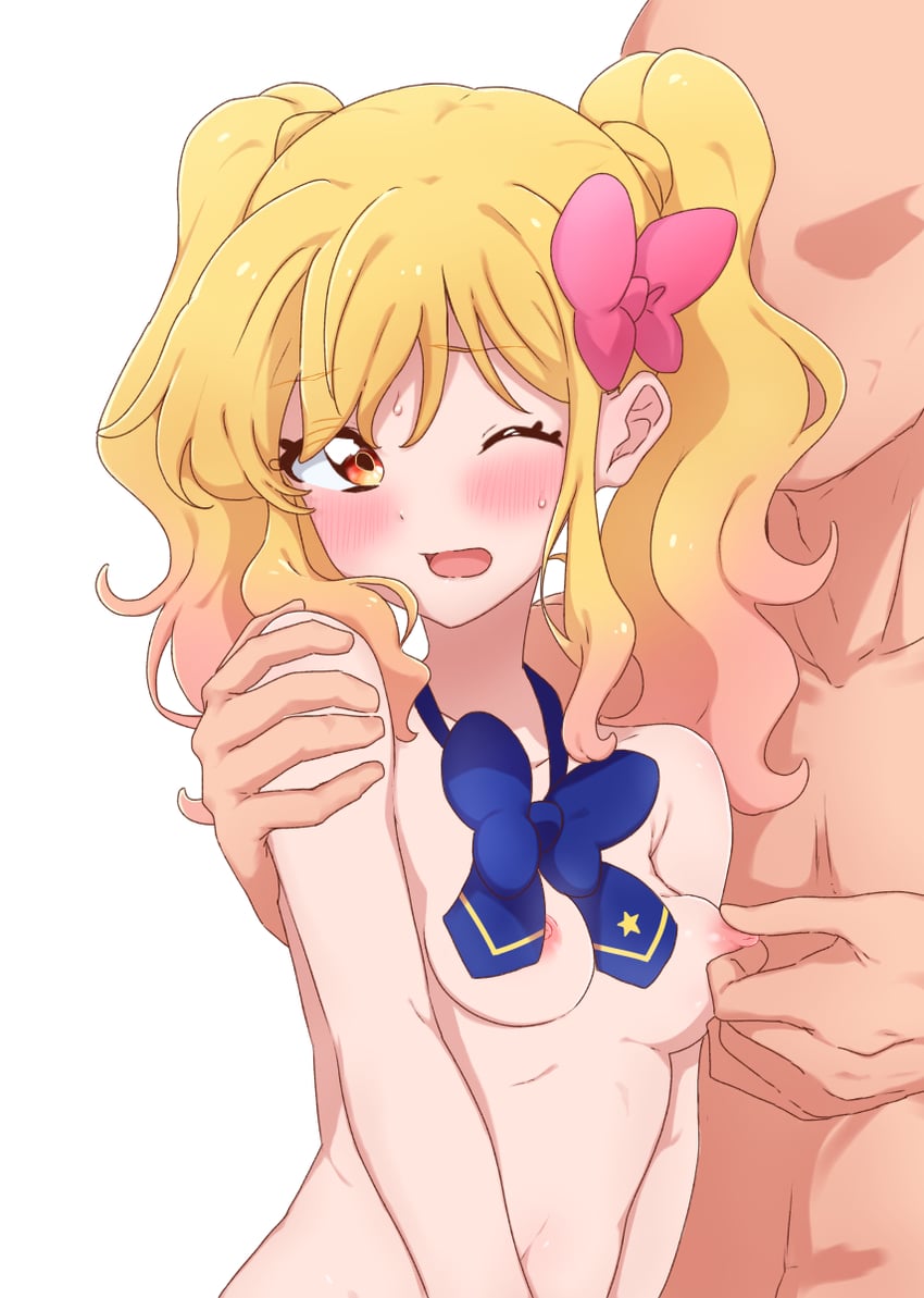 nijino yume (aikatsu! and 1 more) drawn by kumahubuki