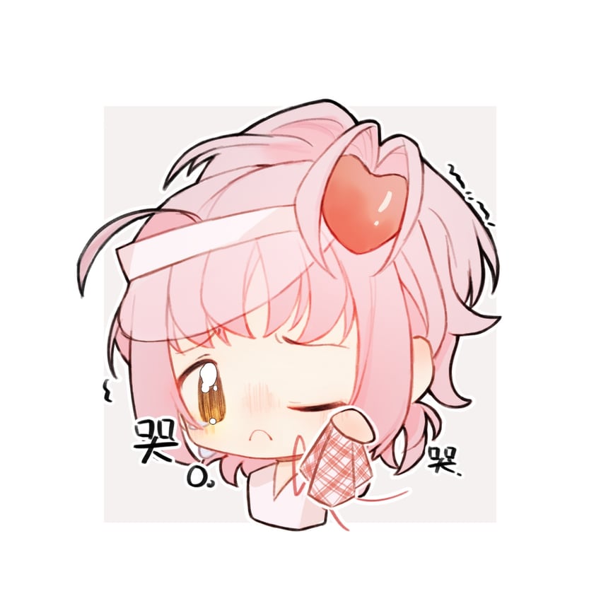 hinamori amu and amulet heart (shugo chara!) drawn by gaodian_xiao_lingshi_77