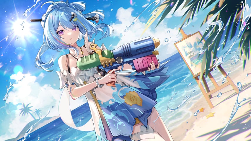 griseo (honkai and 1 more) drawn by amaichi_esora