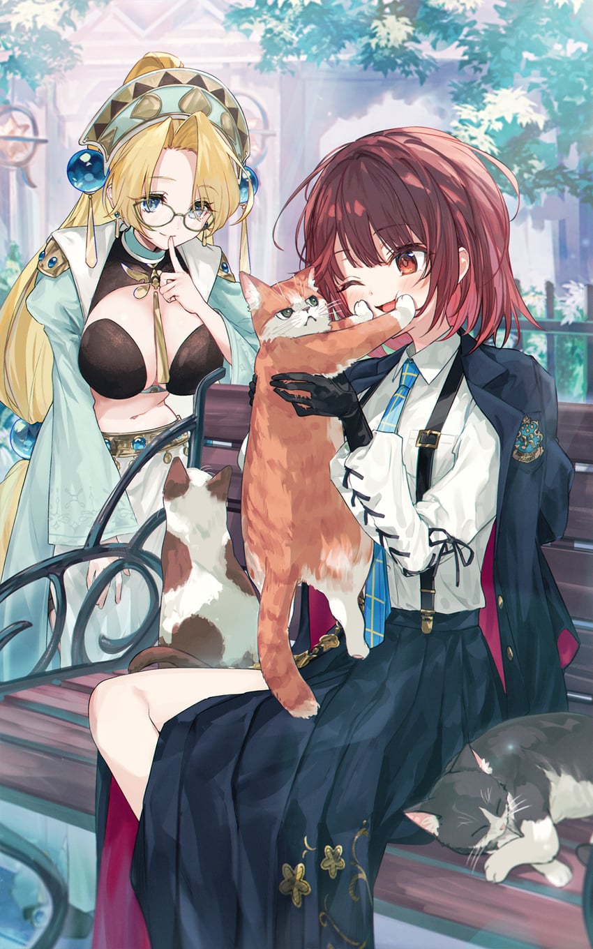 sophie neuenmuller and marlone (atelier and 3 more) drawn by makihitsuji